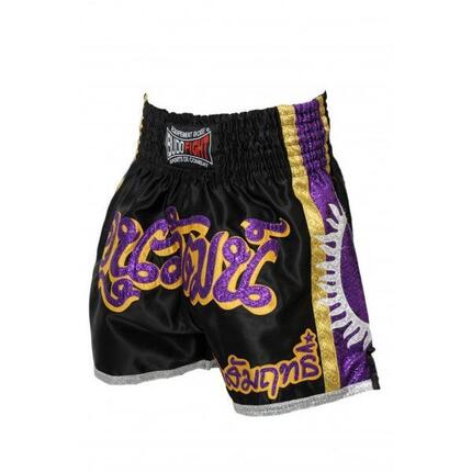 Short de boxe thaï Supernova noir & violet