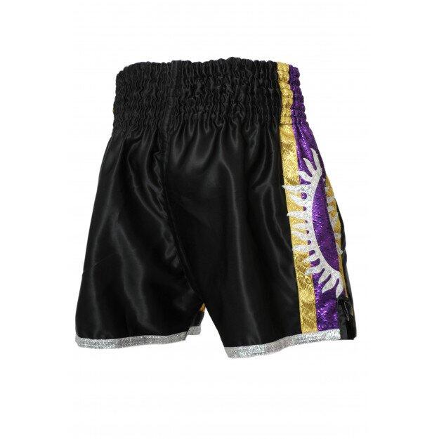 Supernova Boxshorts in Schwarz und Lila 3/3