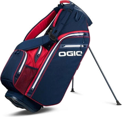 Sac de golf étanche hybride All Elements - Sac chariot - Rouge Blanc Bleu