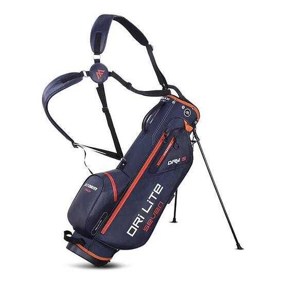 Dri Lite Seven - Sacca da golf impermeabile - Borsa con supporto - BLU Marrone