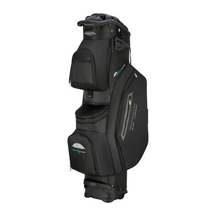 QO14 WR Golftasche – Standtasche – Wasserabweisendes Material – Schwarz