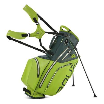 Aqua hybrid 4 - waterdichte golftas - cartbag - groen