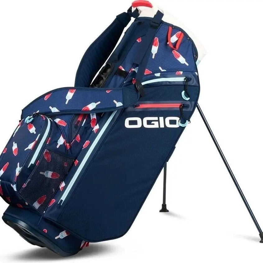 All Elements Hybrid Waterproof Golf Bag - Cart Bag - Rocket Pop
