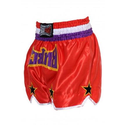 Short de boxe thaï Star rouge
