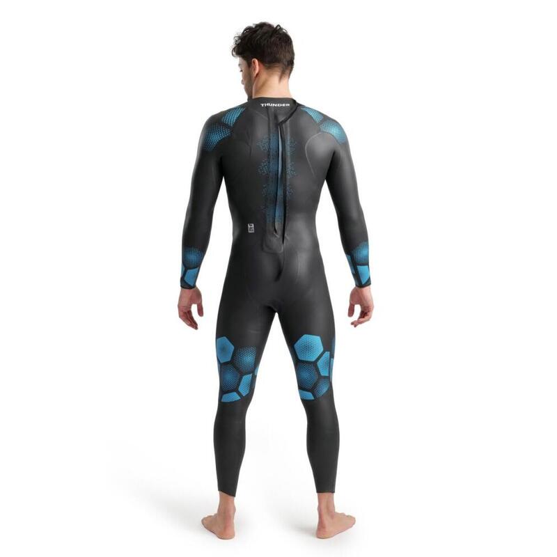 Spumă de înot pentru bărbați arena Thunder 4 mm holiday negru