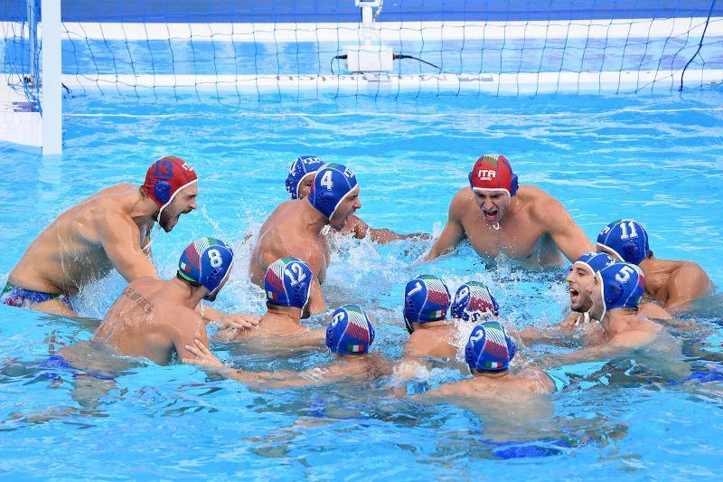 Czepek czapka do pływania do waterpolo piłki wodnej materiałowy Arena Italy 7/7