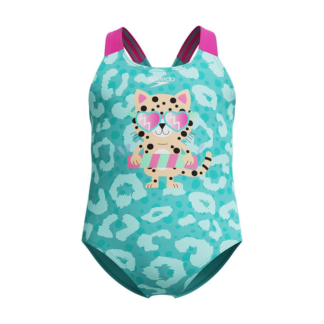 Strój kąpielowy jednoczęściowy dla dziewczynek Speedo Digital Printed 4/5