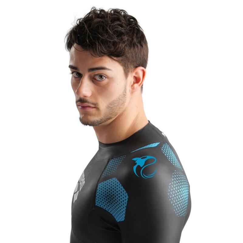 Spumă de înot pentru bărbați arena Thunder 4 mm holiday negru