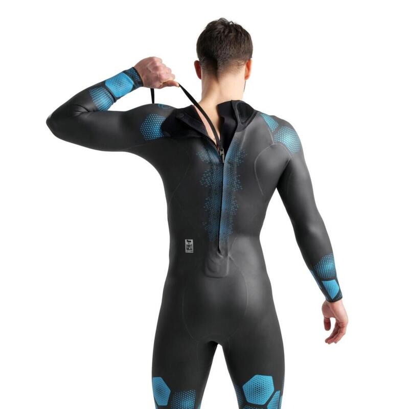 Spumă de înot pentru bărbați arena Thunder 4 mm holiday negru