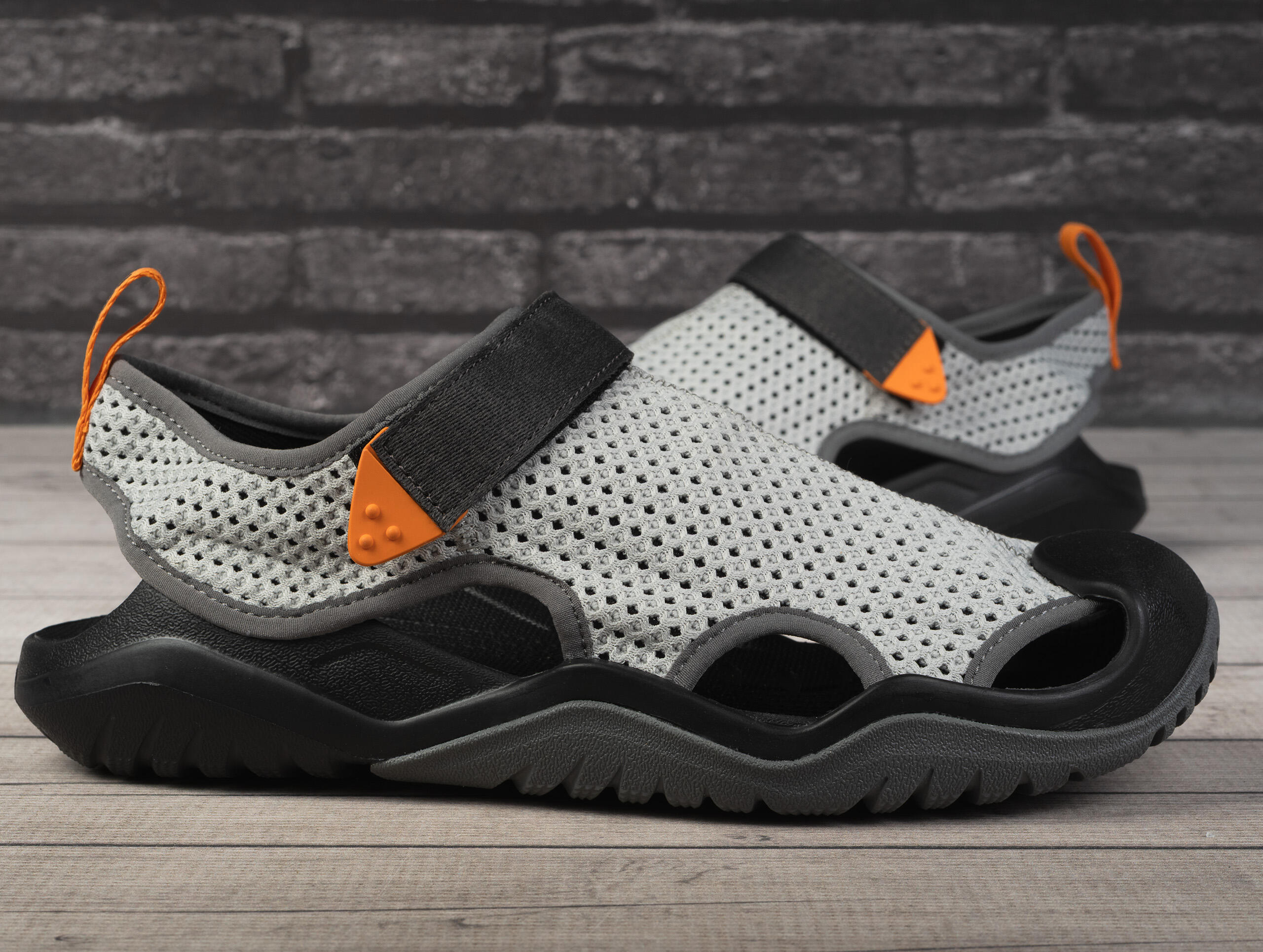 Sandały męskie Crocs SWIFTWATERPRM1 MESHDECKSANDAL 2/6