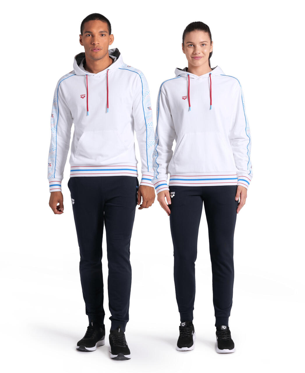 Arena Fireflow Hoodie - Weiß / Mehrfarbig 5/7