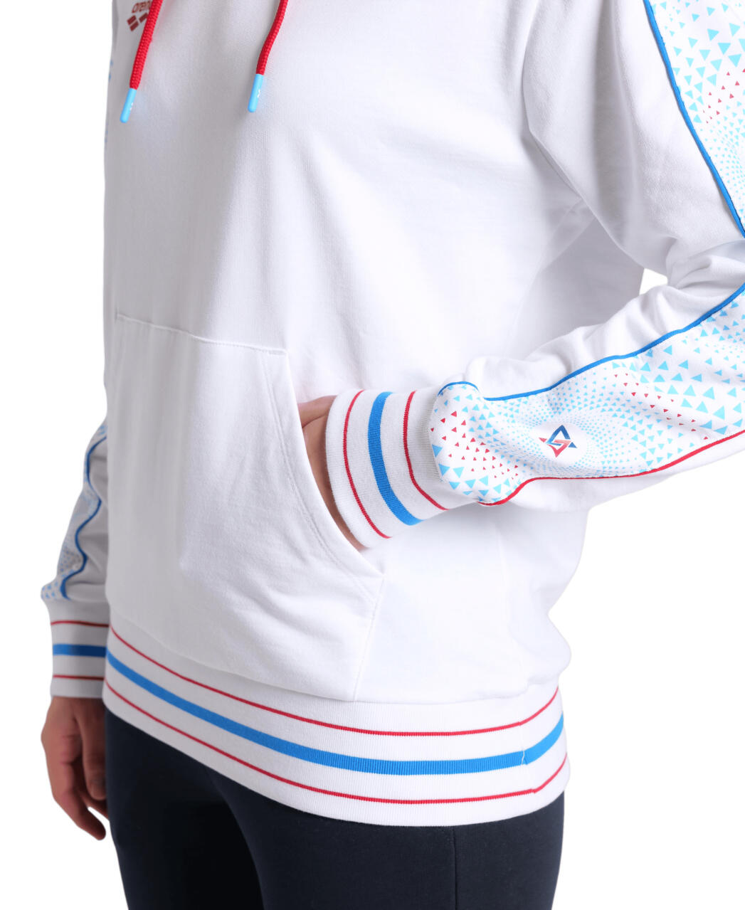 Arena Fireflow Hoodie - Weiß / Mehrfarbig 4/7