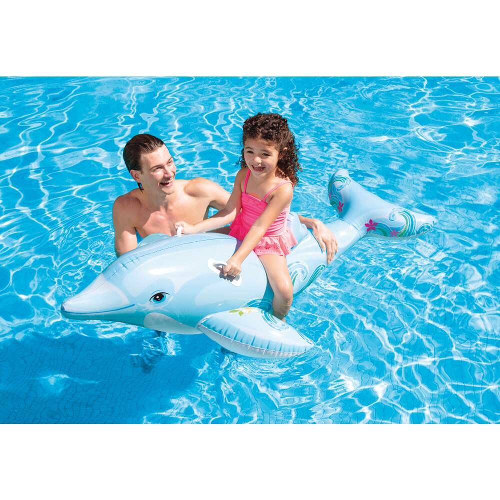 Lil Dolphin Ride On" opblaasbare dolfijn boei Intex 7/7