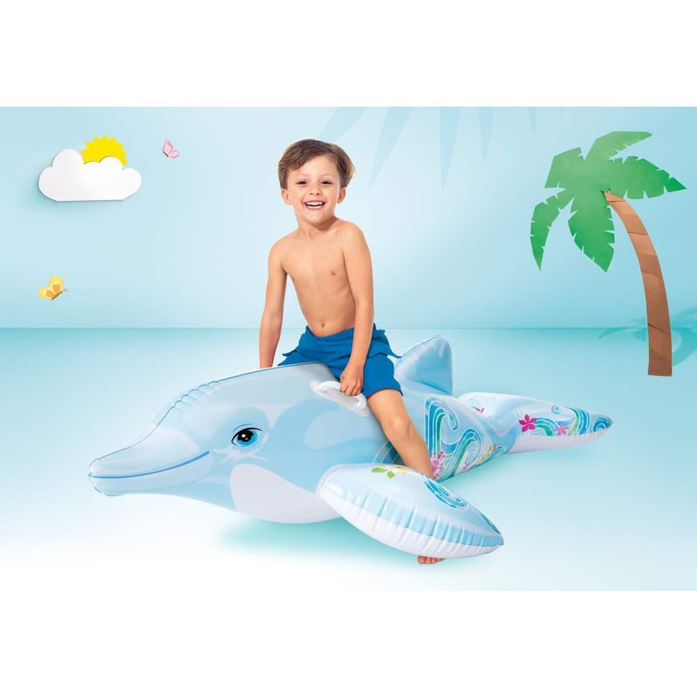 Lil Dolphin Ride On" opblaasbare dolfijn boei Intex 6/7