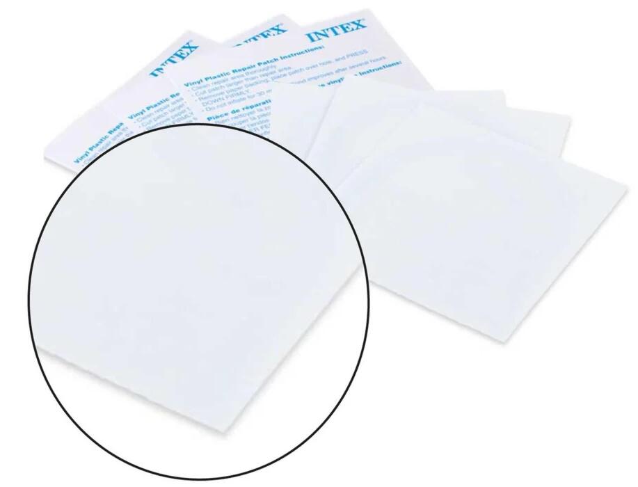 Intex 59631NP - Toppe di riparazione, 6 pezzi, 7x7 cm 3/4