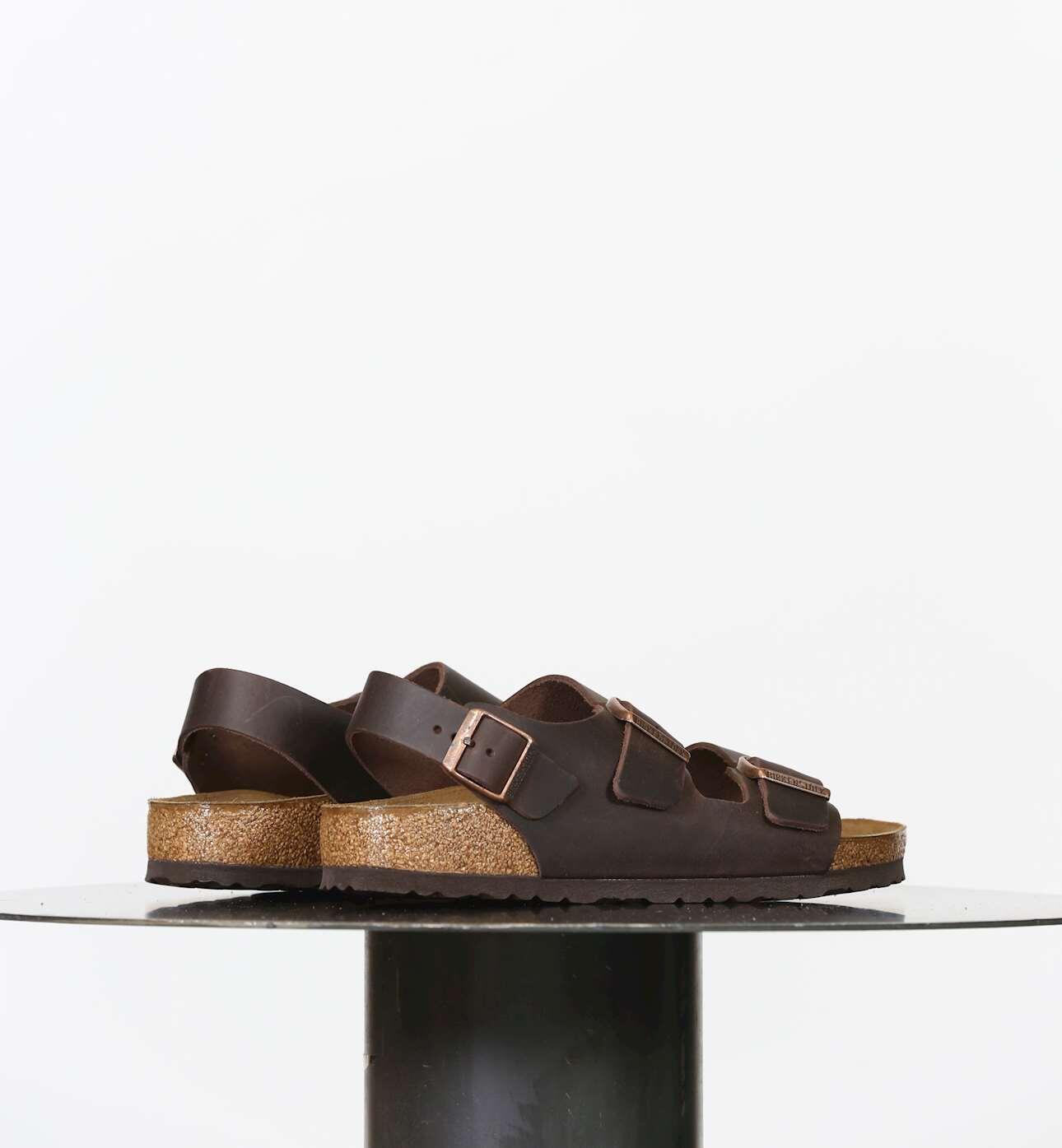 Sandale Birkenstock Milano Marron Adulte 3/5