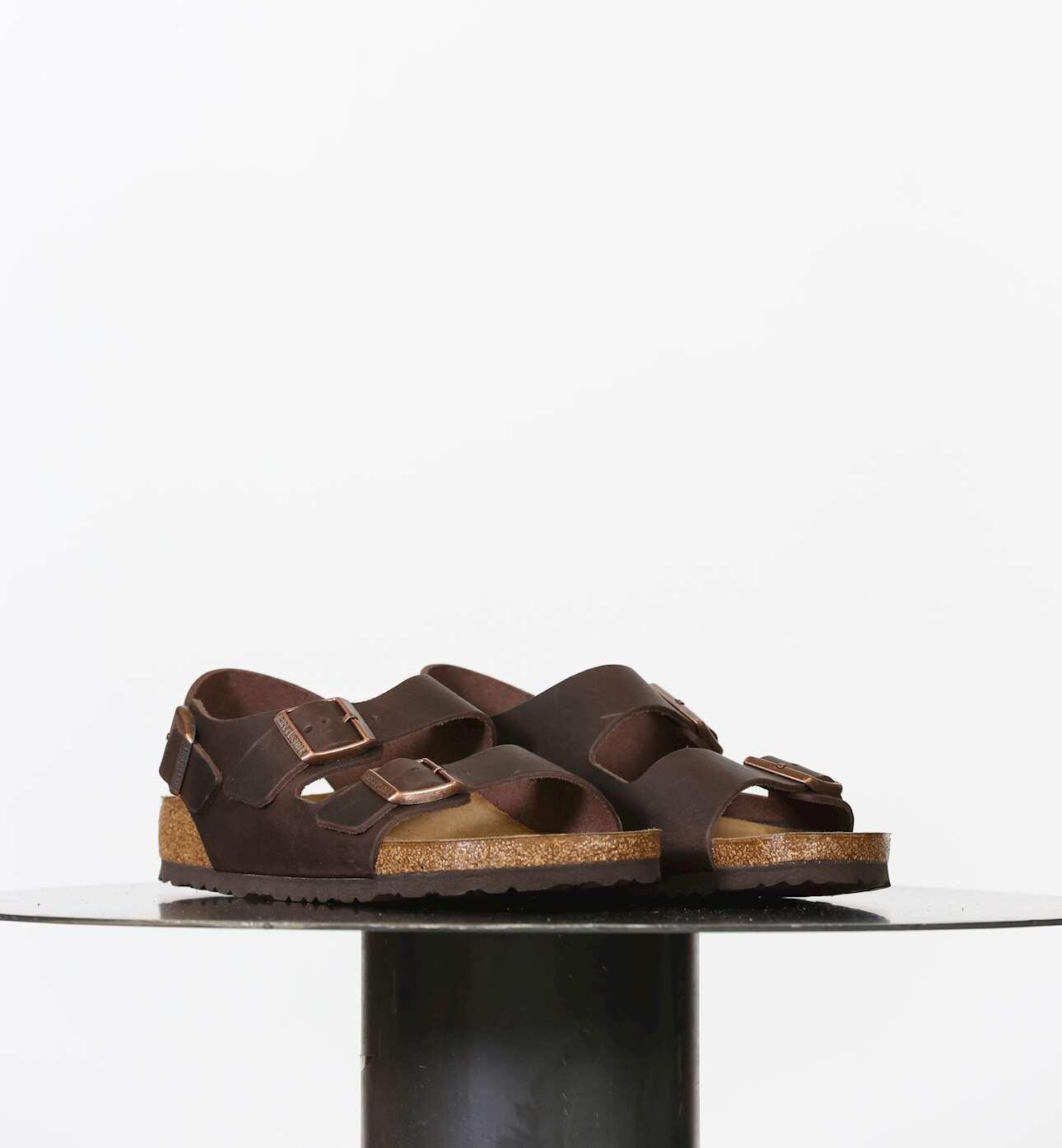 Sandale Birkenstock Milano Marron Adulte 2/5