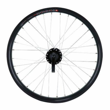 Dwuścienne przednie koło tarczowe z oczkami i 6-otworową piastą z blokadą Velox