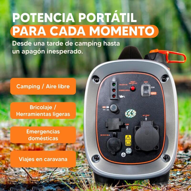 Gerador elétrico com inversor BXGNI900E 900w BLACKandDECKER 4/7