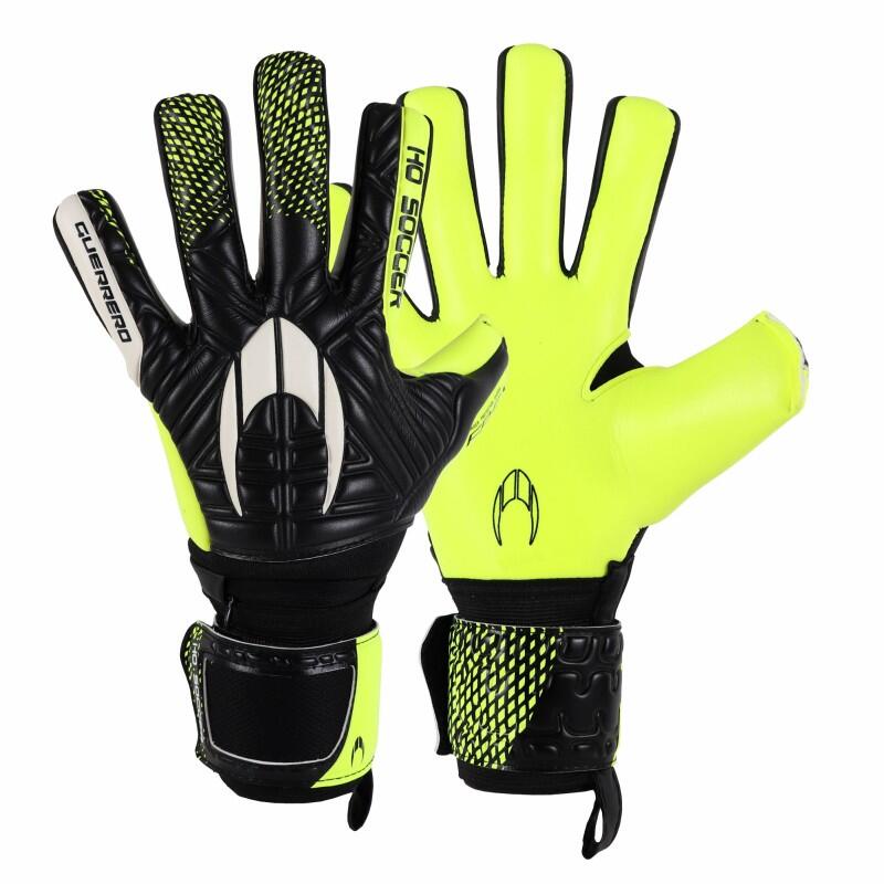 Ho Soccer - Gants De Gardien De But De Football Guerrero Protek Justice Ng Lime Shadow - Gants De Gardien - Noir - 7 - Decathlon