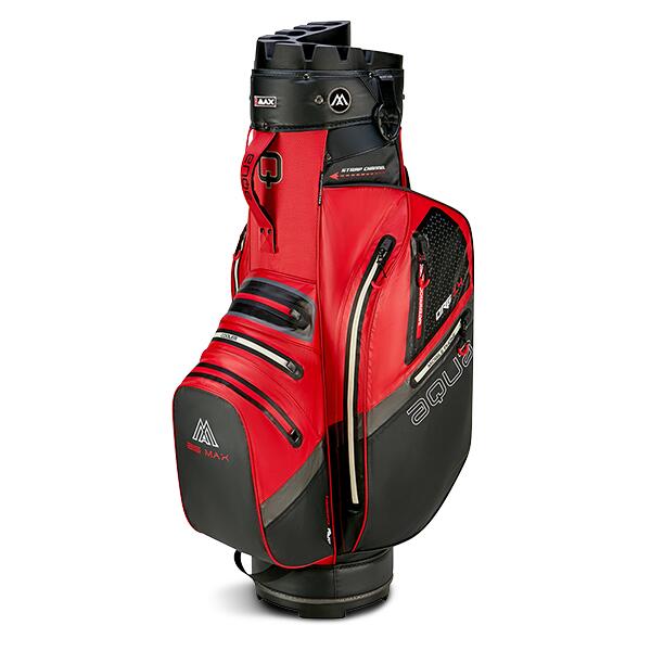 Big Max - Aqua Silencio 4 - Sac De Golf Imperméable - Sac Chariot - Rouge - Sac De Golf - Noir|rouge - Taille Unique - Decathlon