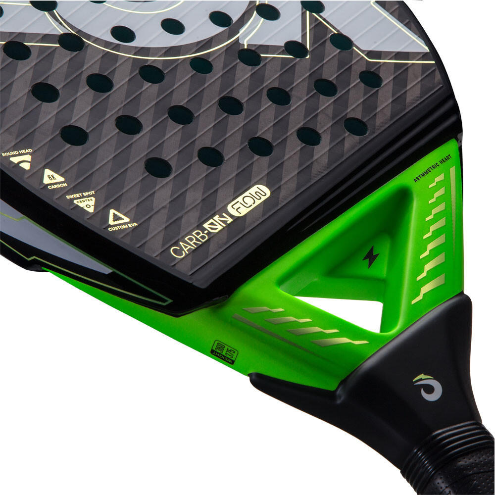 Raquete de padel Lok Carb-On Flow Preto Homem 3/6