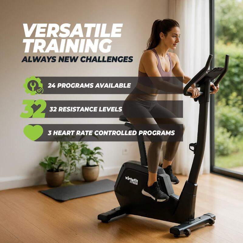 Bicicleta de exercitii VirtuFit HTR 2.0 Ergometer cu rezistenta magnetica