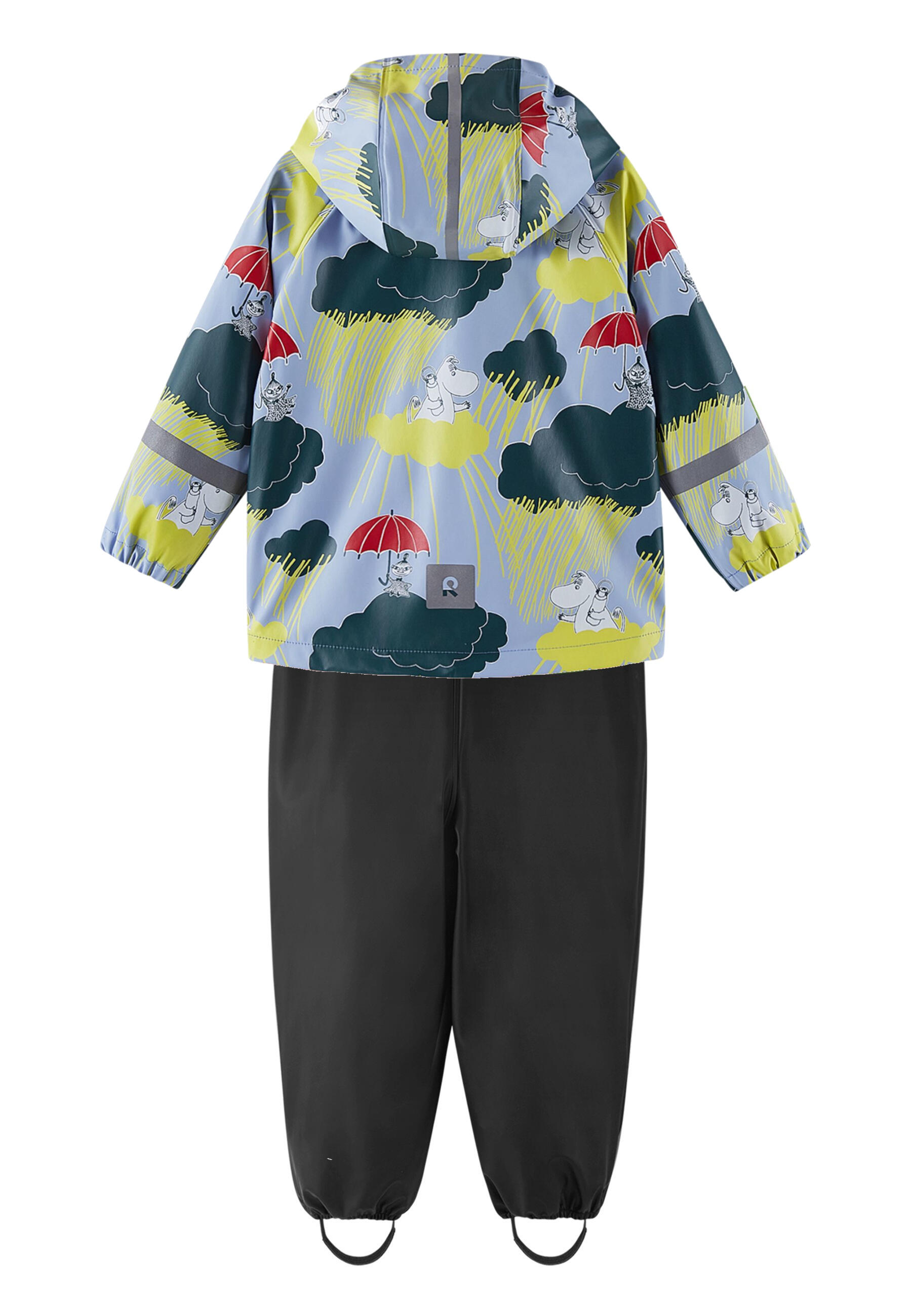 Tenue de pluie Moomin Plask - avec détails réfléchissants et coutures tapées 2/7