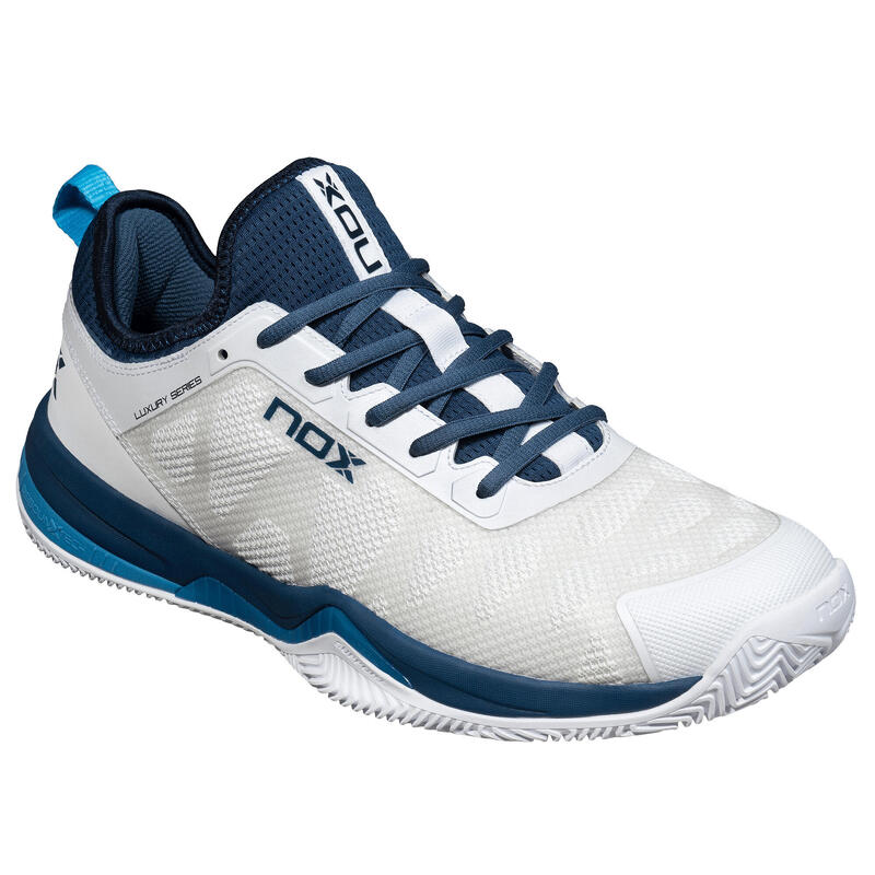 Nox Nerbo White/Blue - pantofi sport low, mărimea 47