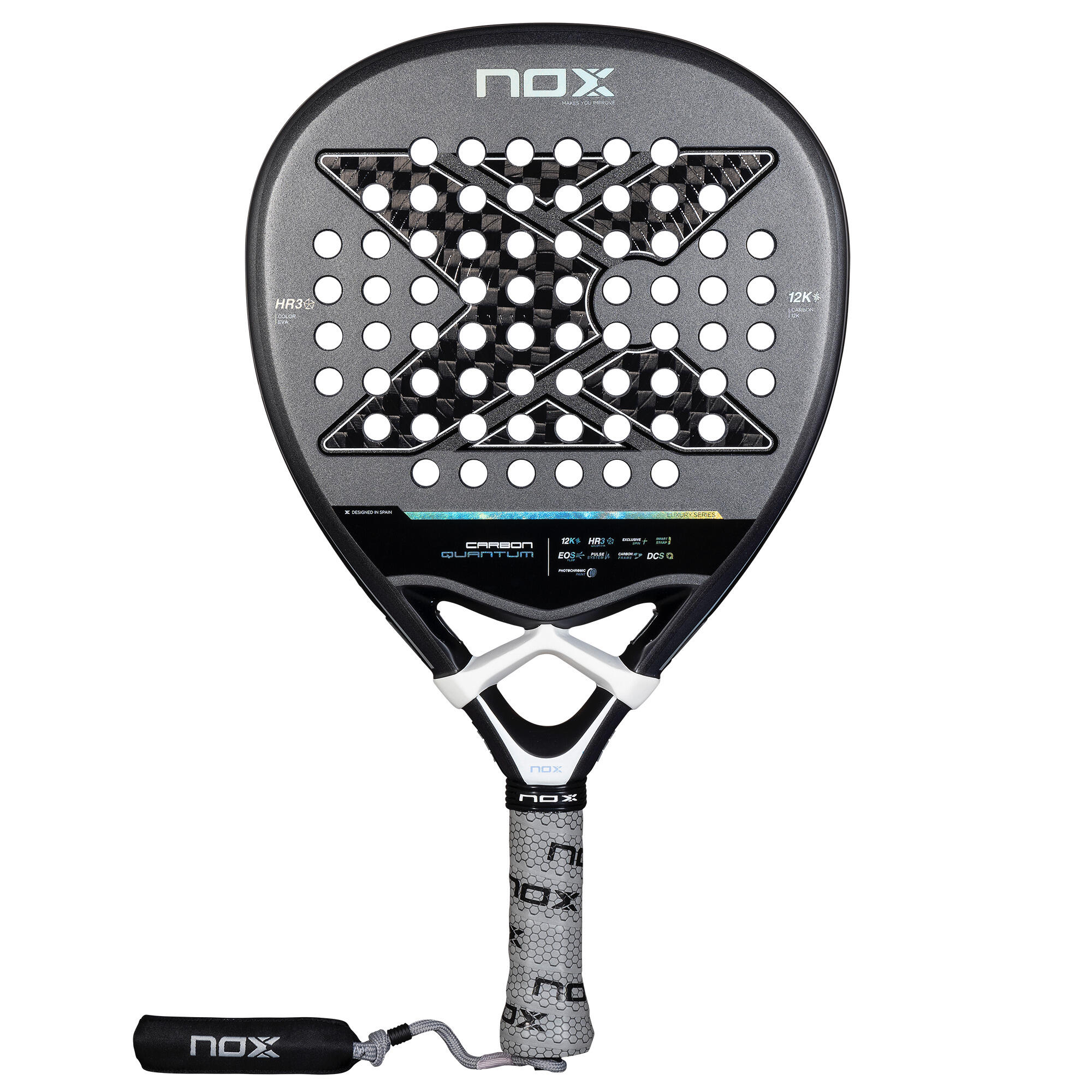 Nox - Raquette De Padel Nox Quantum 12k - Raquette De Padel - Gris - No Size - Decathlon