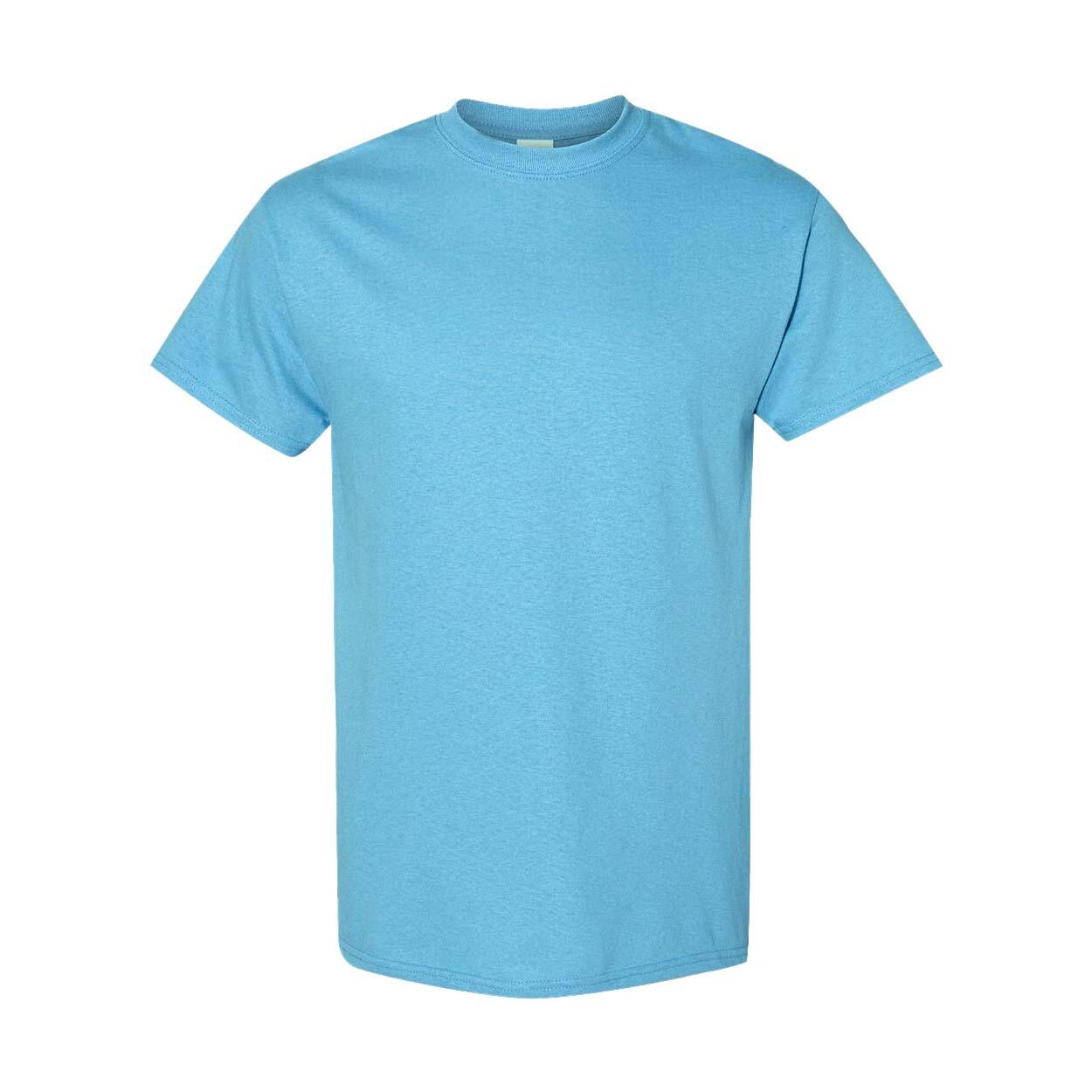 Gildan Mens Heavy Cotton Short Sleeve T-Shirt (Pack Of 5)