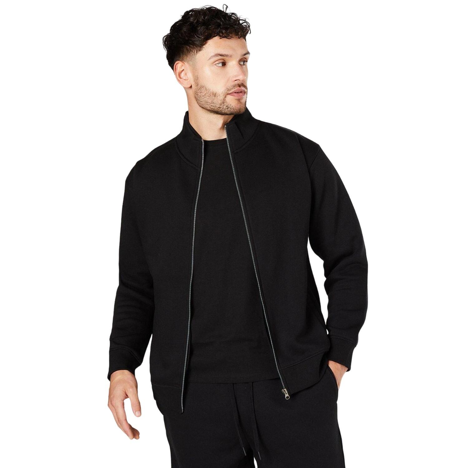 Burton Mens Jersey Full Zip Bomber Jacket
