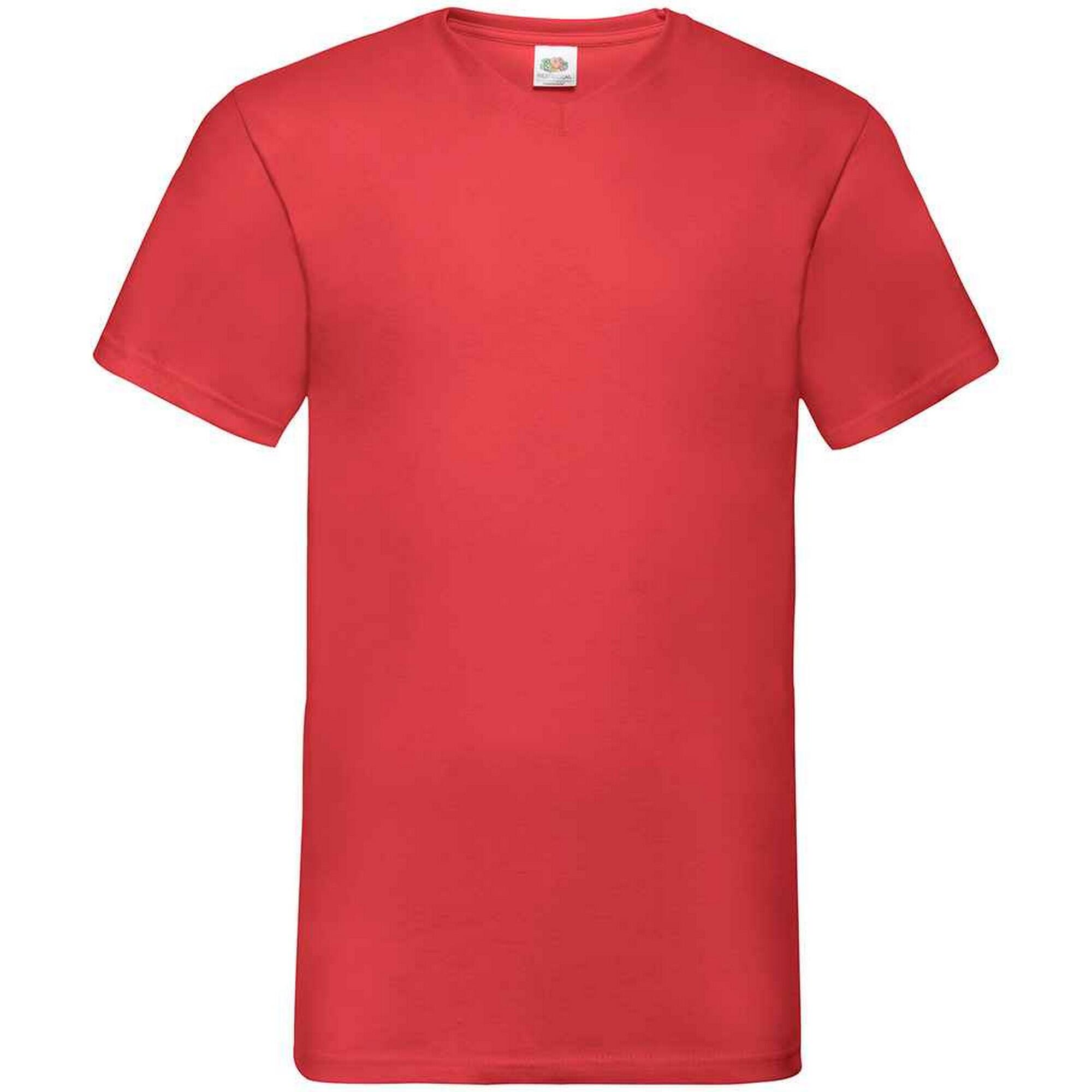 Fruit Of The Loom Mens Value V Neck T-Shirt