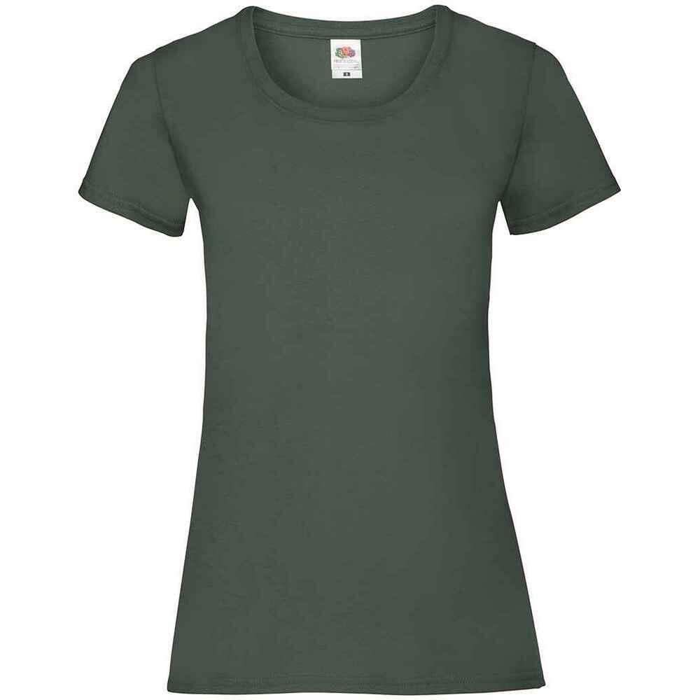 Fruit of the Loom Womens/Ladies Valueweight Heather Lady Fit T-Shirt