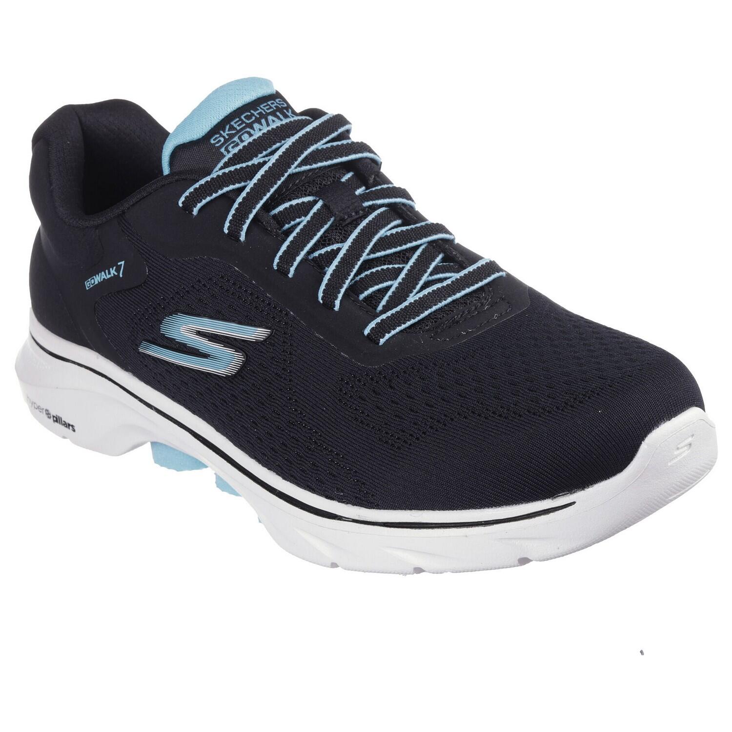 Skechers Womens/Ladies GO WALK 7 - Cosmic Waves Trainers