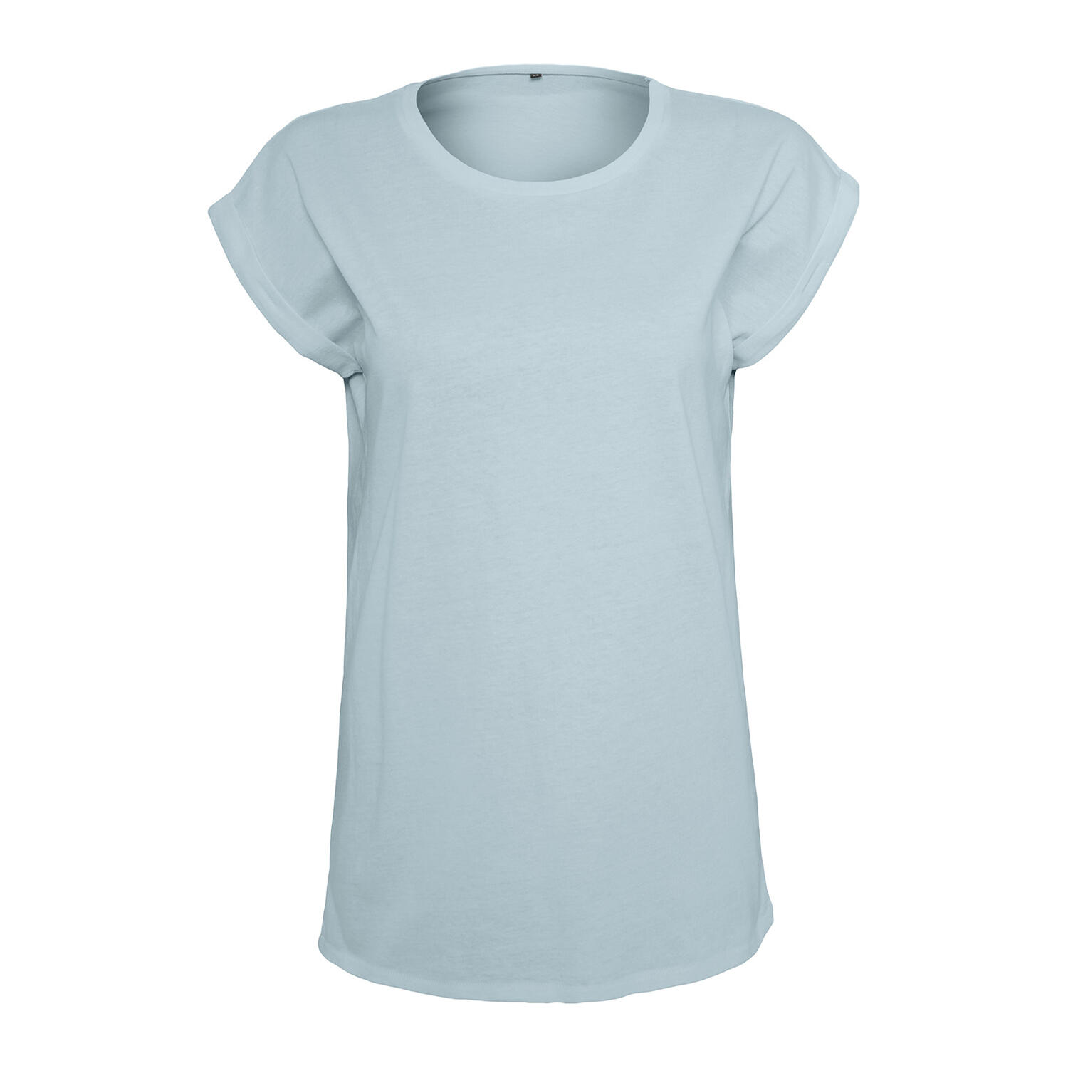 Build Your Brand Womens/Ladies Extended Shoulder T-Shirt