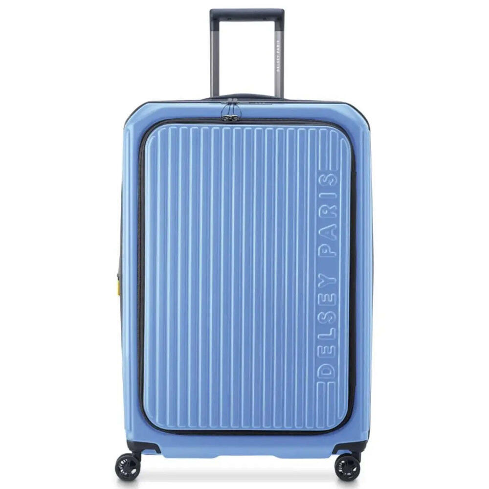 Delsey Securtime Zip 76 cm Top Opening 4-Wheel Expandable Suitcase - Lavender Bl