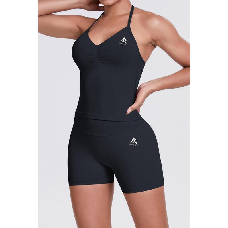 Bustiera FITSKIN  V-Form Jet Black