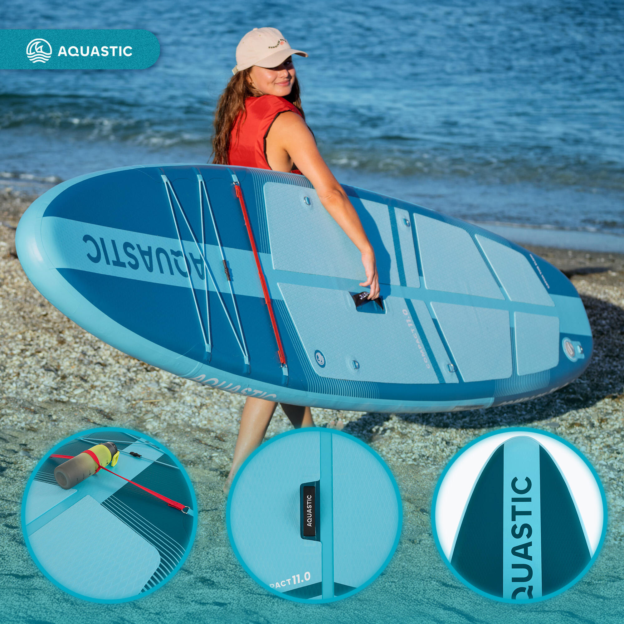 SUP-Board AQUASTIC Compact 11'0" 3/7