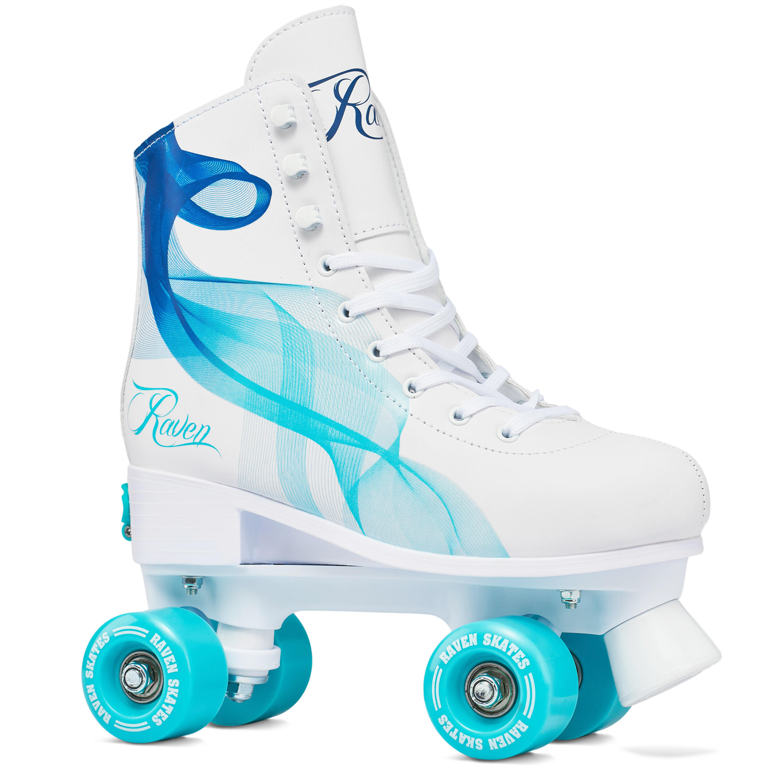 Raven - Patins À Roulettes Classiques Raven Serena Réglables Marine/mint - Patins À Roulettes - Blanc|bleu|vert - 35/38 - Decathlon