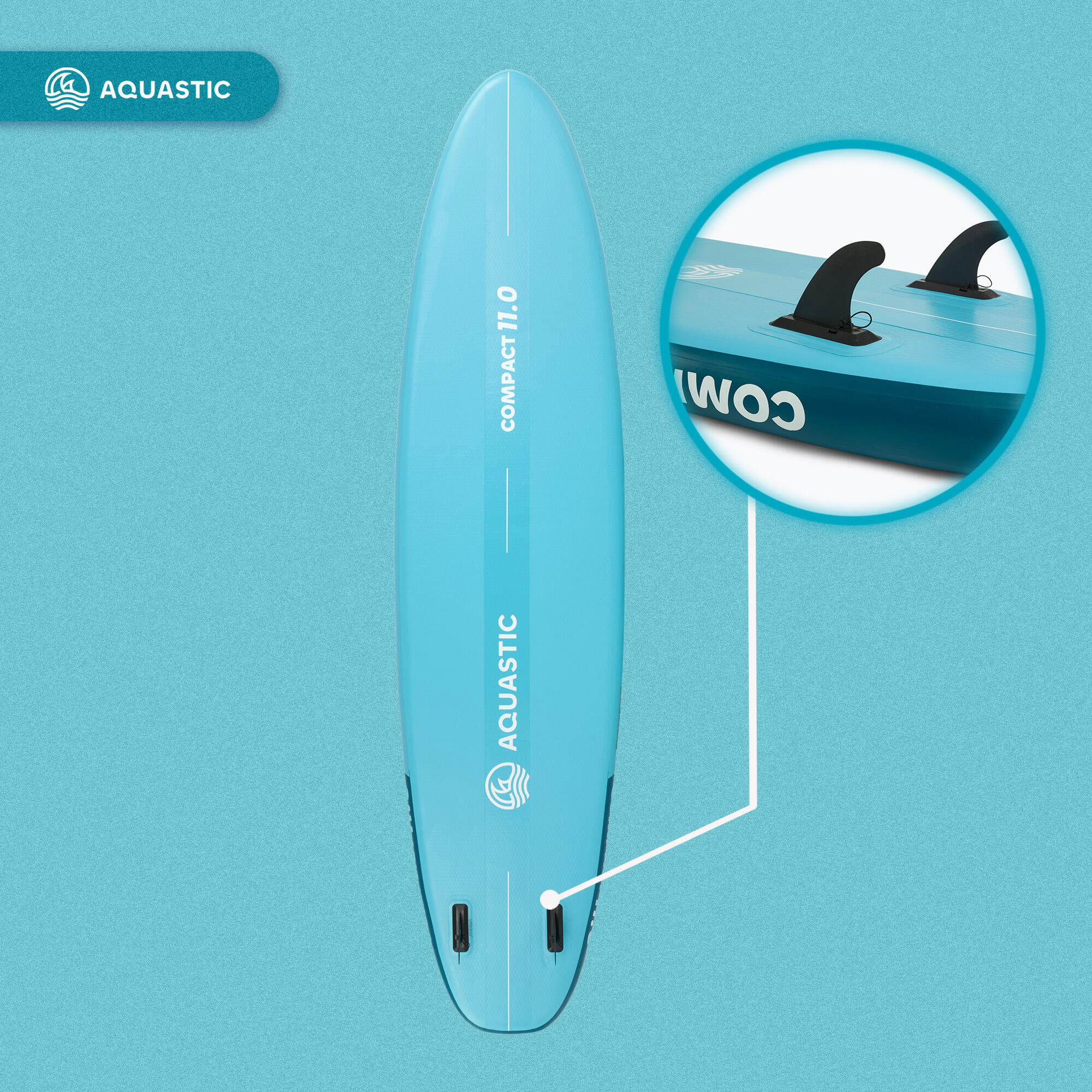 SUP-Board AQUASTIC Compact 11'0" 6/7