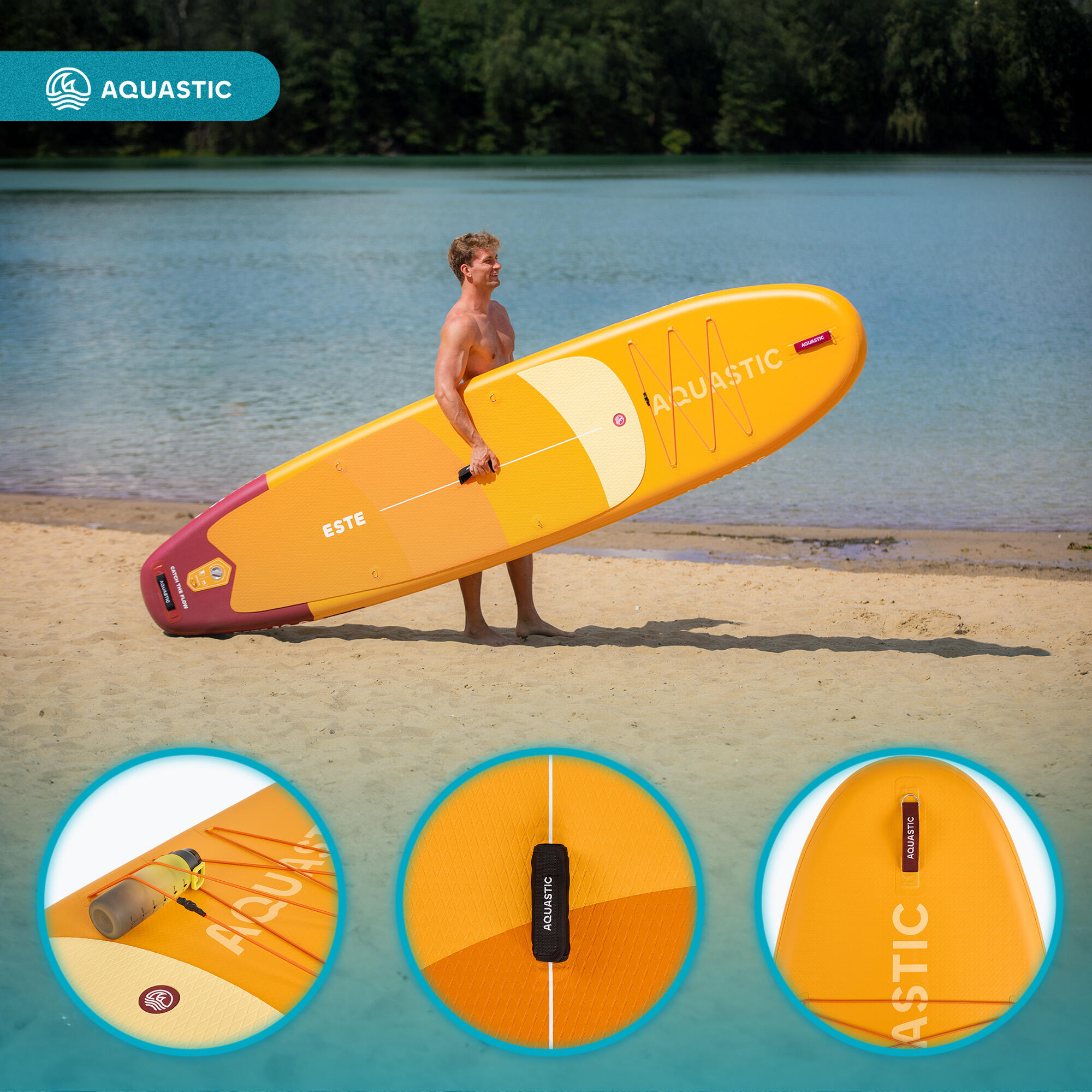 AQUASTIC SUP Este 12'0" Brett 3/7