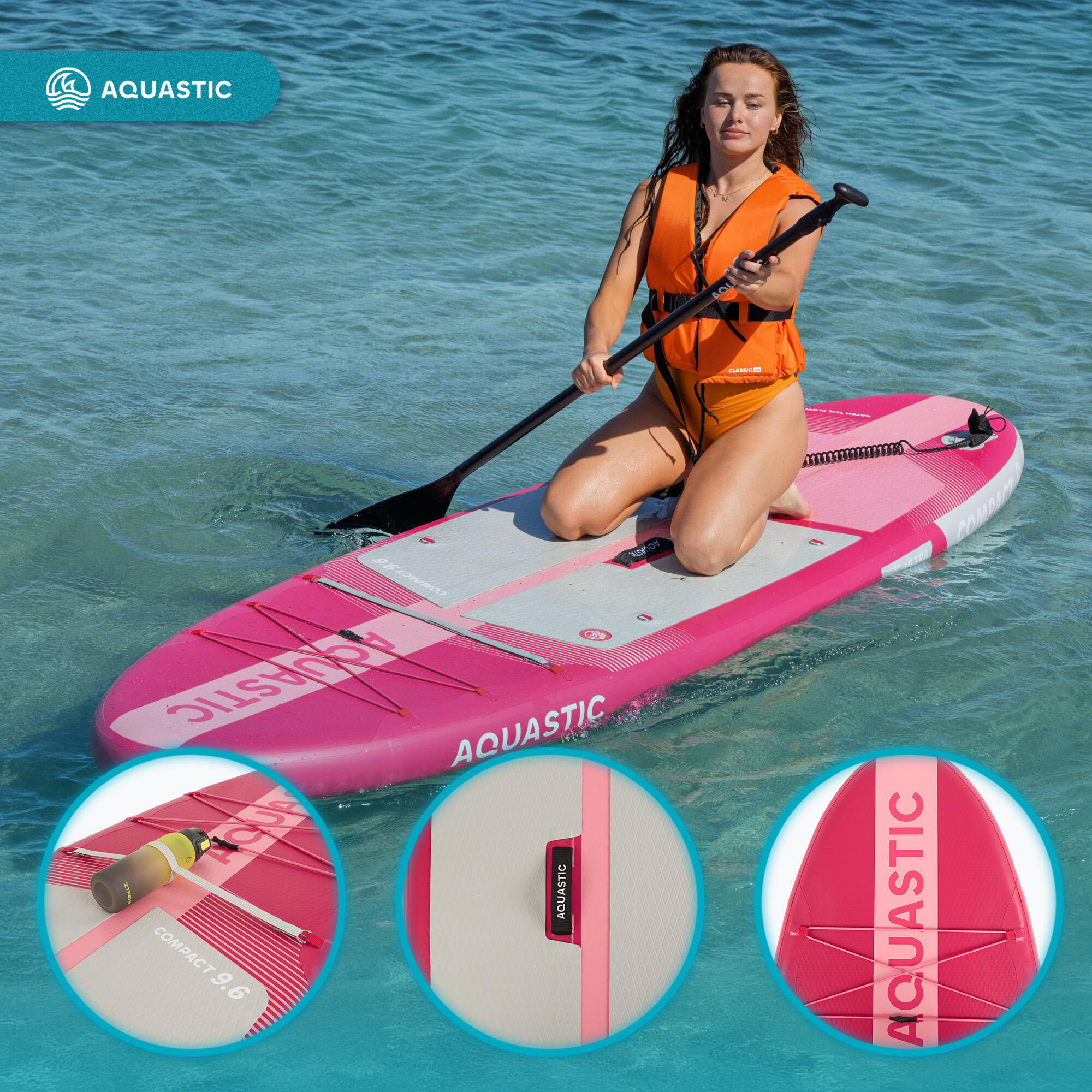 Tabla SUP AQUASTIC Compact 9'6" 3/7