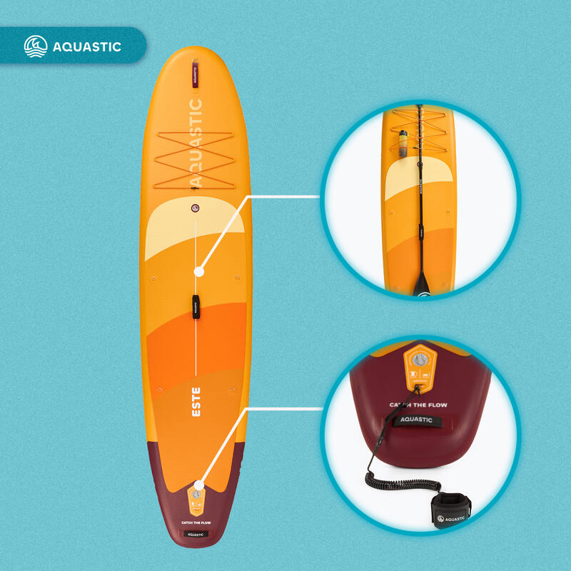 Placa AQUASTIC SUP Este 12'0" Set cu scaun