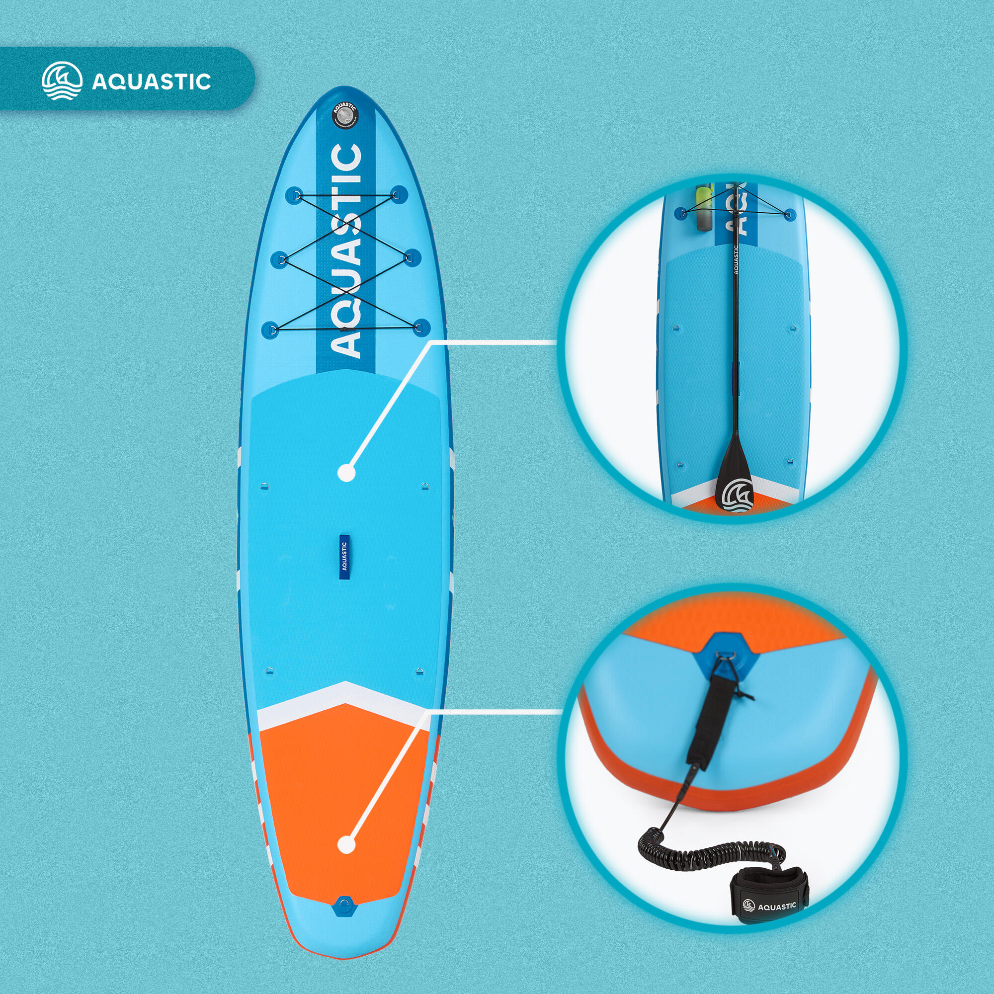 Tavola SUP AQUASTIC Perth 11' 5/7