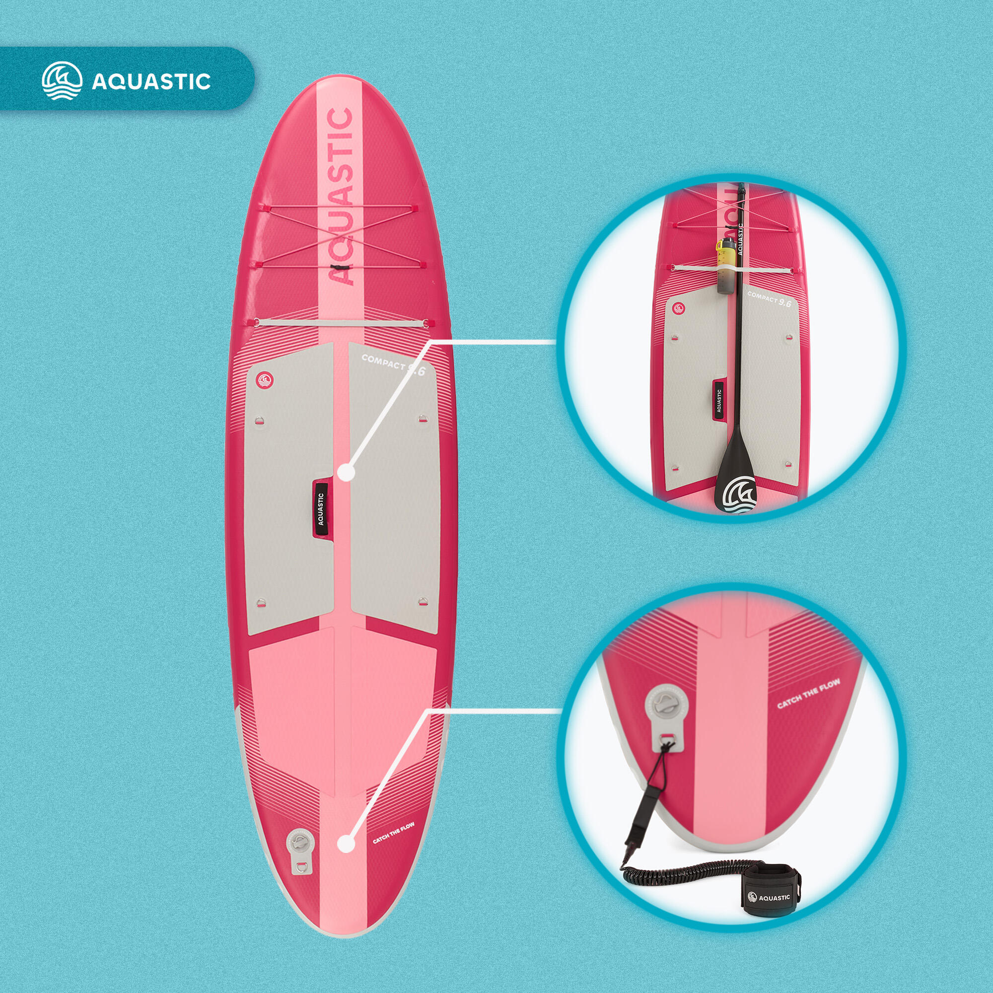Tabla SUP AQUASTIC Compact 9'6" 5/7