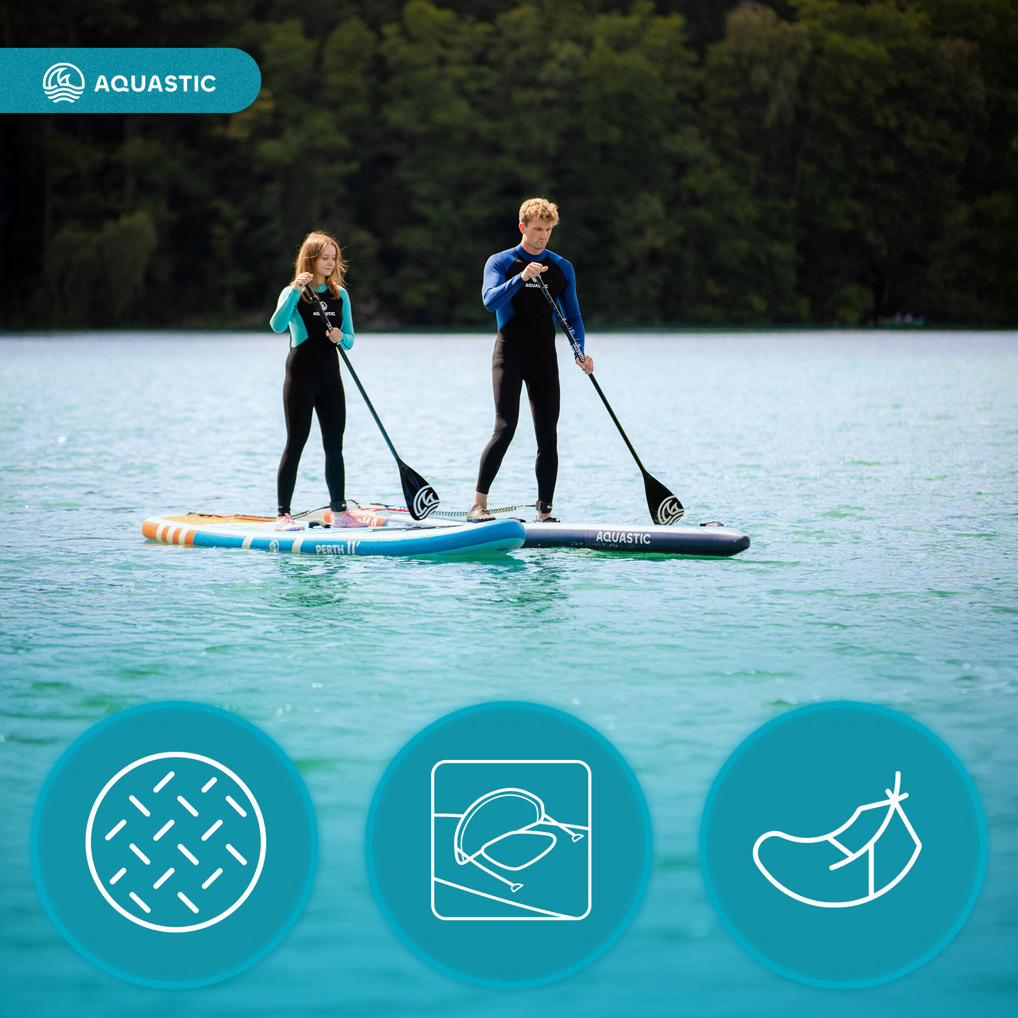 Tavola SUP AQUASTIC Perth 11' 4/7