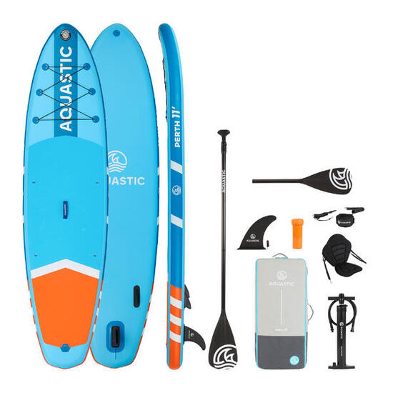 Deska SUP AQUASTIC Perth 11' Zestaw z siedziskiem