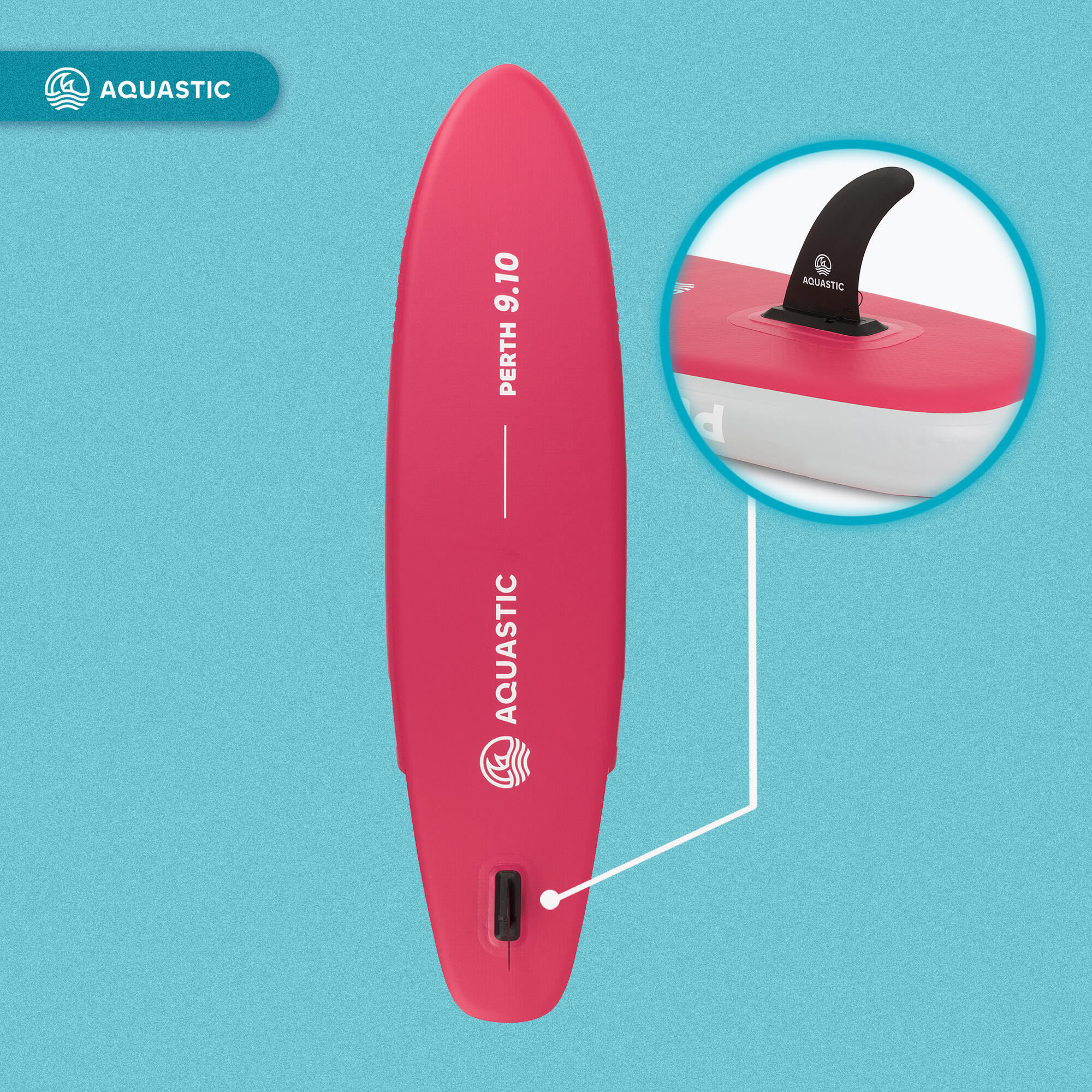 Planche SUP AQUASTIC Perth 9'10" 6/7