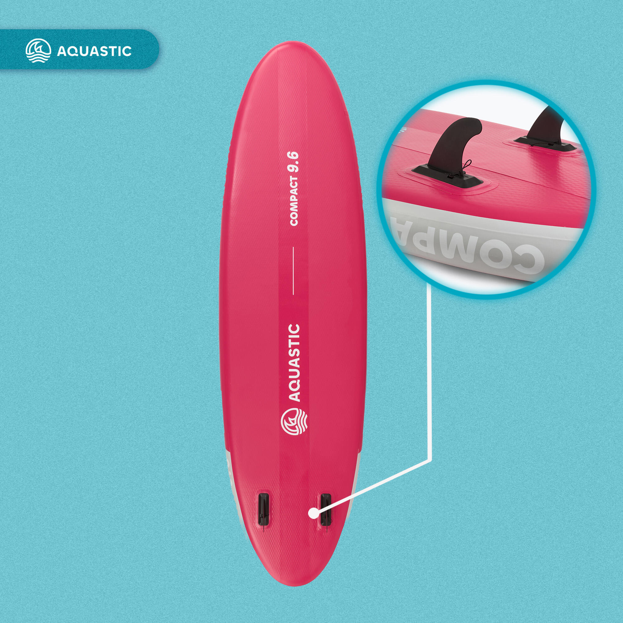 Tabla SUP AQUASTIC Compact 9'6" 6/7